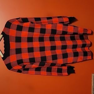 Grace Karin plaid sweater dress